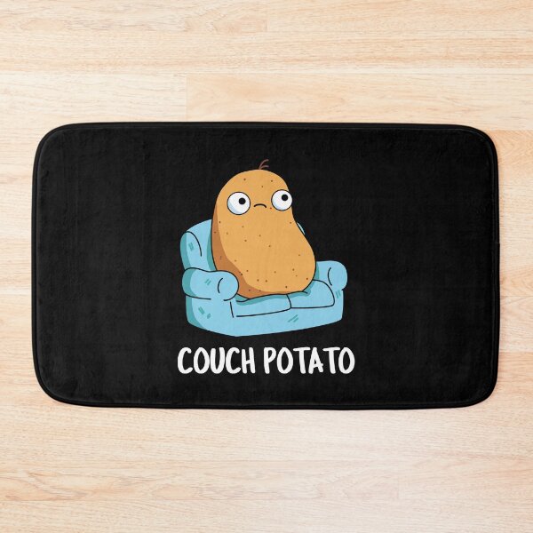 Item preview, Couch Potato Funny Potato Puns (Dark BG) designed and sold by punnybone.