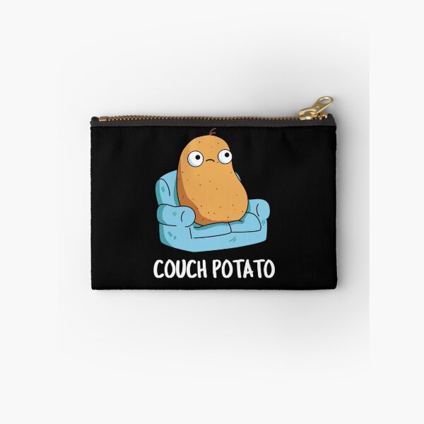 Item preview, Couch Potato Funny Potato Puns (Dark BG) designed and sold by punnybone.