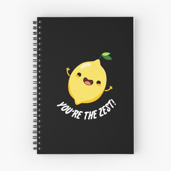 Item preview, You're The Zest Funny Lemon Puns (Dark BG) designed and sold by punnybone.