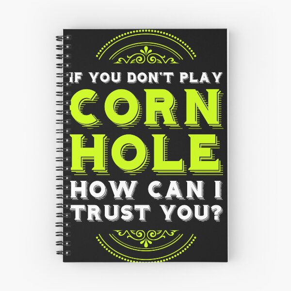 Item preview, Cornhole Player Shirt, How Can I Trust You? designed and sold by MadamBullmoose.