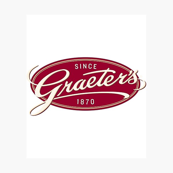 "design graeter's restaurant logo" Photographic Print for Sale by