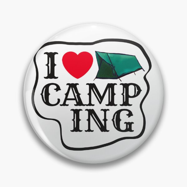 Item preview, I Love Camping I Heart Camping designed and sold by CampK80.