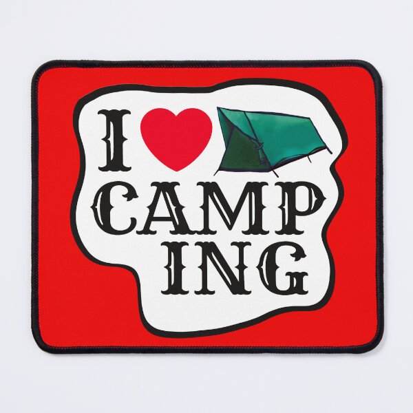 Item preview, I Love Camping I Heart Camping designed and sold by CampK80.