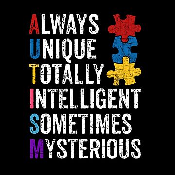 Always Unique Totally Intelligent Sometimes Mysterious Autism -   Portugal