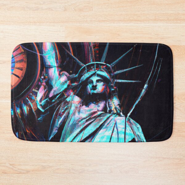 Item preview, Glitchcore Statue Of Liberty designed and sold by Zestpond.