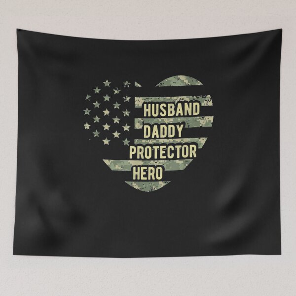 Item preview, Husband Daddy Protector heart designed and sold by hangoxinhxan.