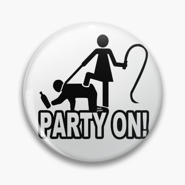 Item preview, Party On; designed and sold by StickerApe.