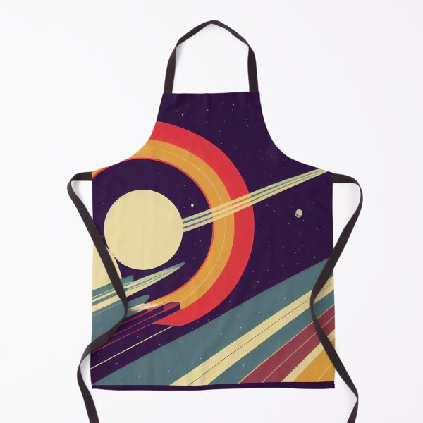 Item preview, Race Around Saturn Vintage Travel Design designed and sold by Organic Creeps.