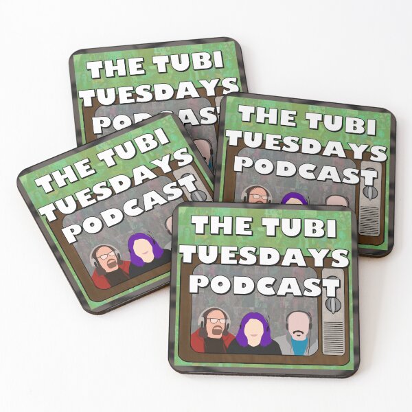 Item preview, The Tubi Tuesdays Podcast Logo designed and sold by supermarcey.