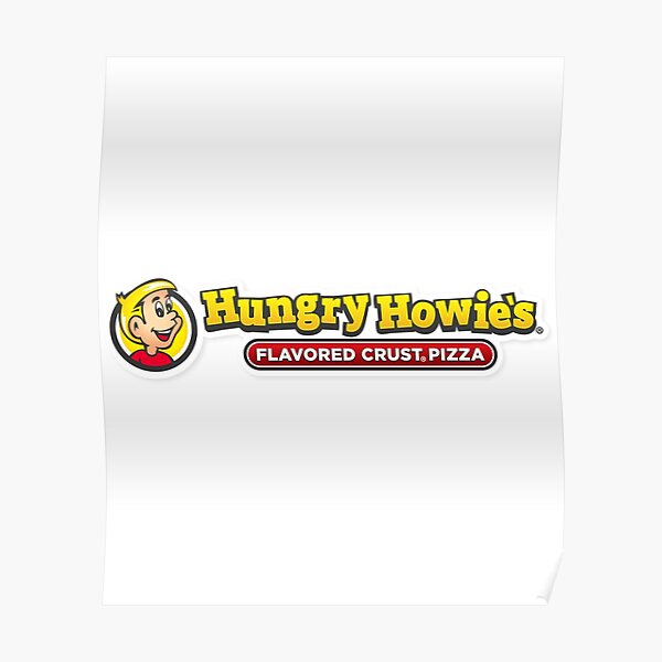 "design hungry howies restaurant logo" Poster for Sale by