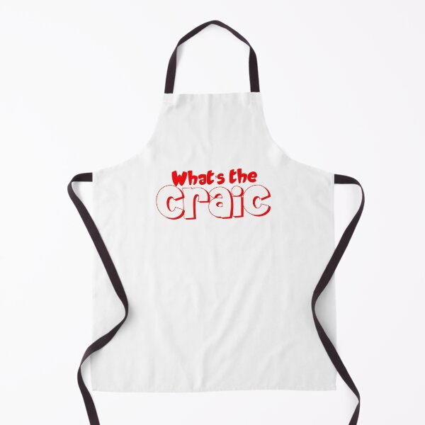 Item preview, What’s the Craic in red designed and sold by Haiii-Designs.