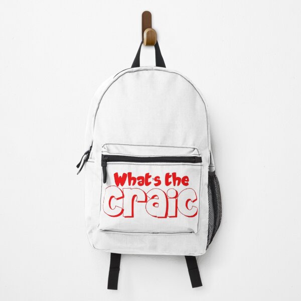 Item preview, What’s the Craic in red designed and sold by Haiii-Designs.
