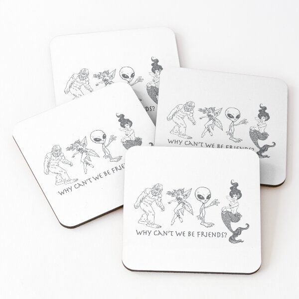 Item preview, Why Can't We Be Friends? designed and sold by igorzoddities.