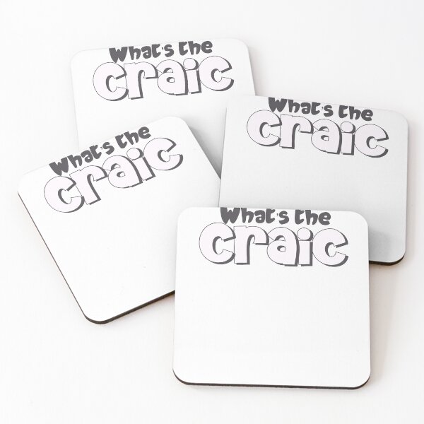 Item preview, What’s the Craic in grey gray designed and sold by Haiii-Designs.