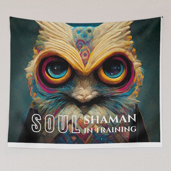 Item preview, Atlantis Owl - Soul Shaman In Training designed and sold by SoulShaman.
