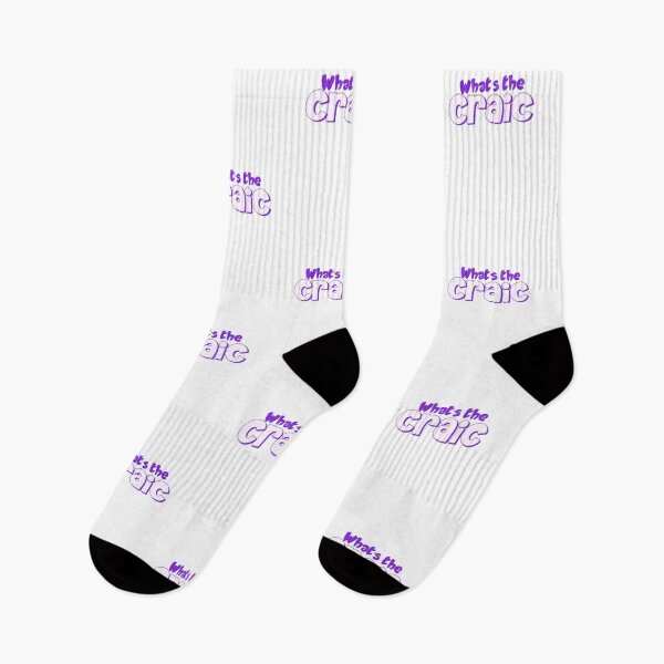Item preview, What’s the Craic in purple designed and sold by Haiii-Designs.