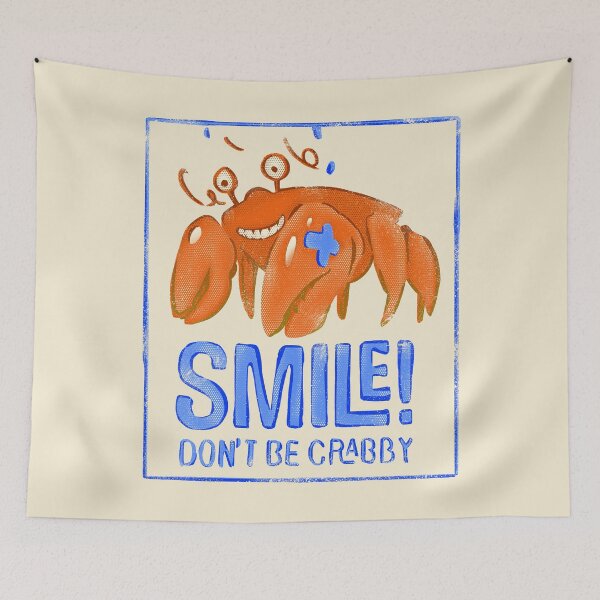 Item preview, SMILE! Don't be Crabby designed and sold by RafaelLima7.