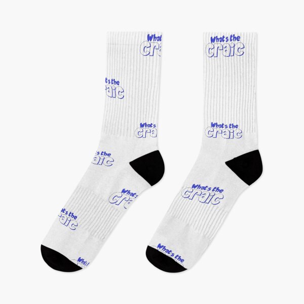 Item preview, What’s the Craic in blue designed and sold by Haiii-Designs.