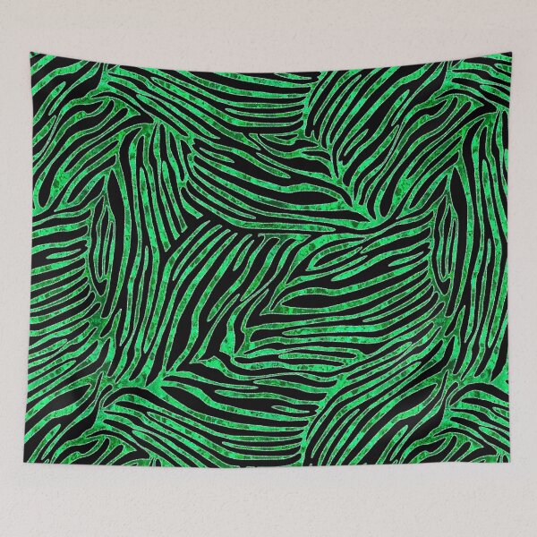 Item preview, Green Tiger Stripes designed and sold by artlovepassion.