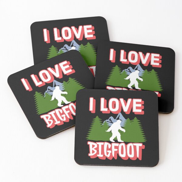 Item preview, I Love Bigfoot Funny Believe In Bigfoot designed and sold by narekmug.