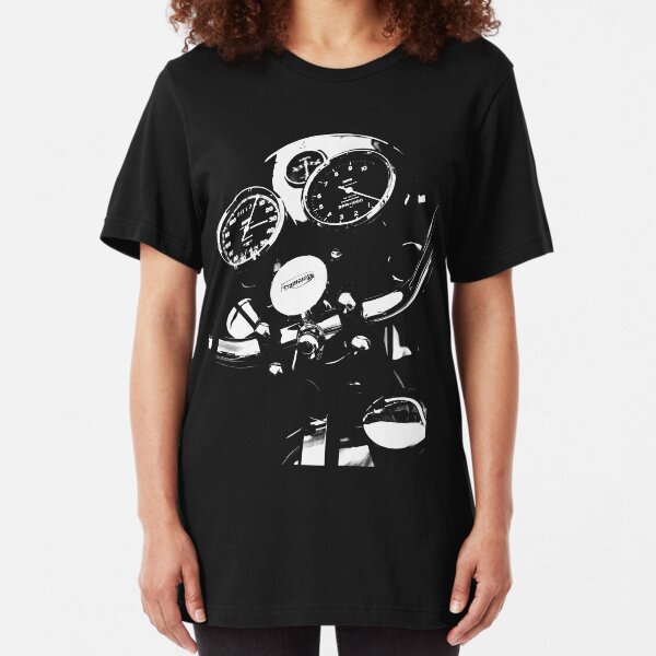 The Classic British Motorcycle Slim Fit T-Shirt