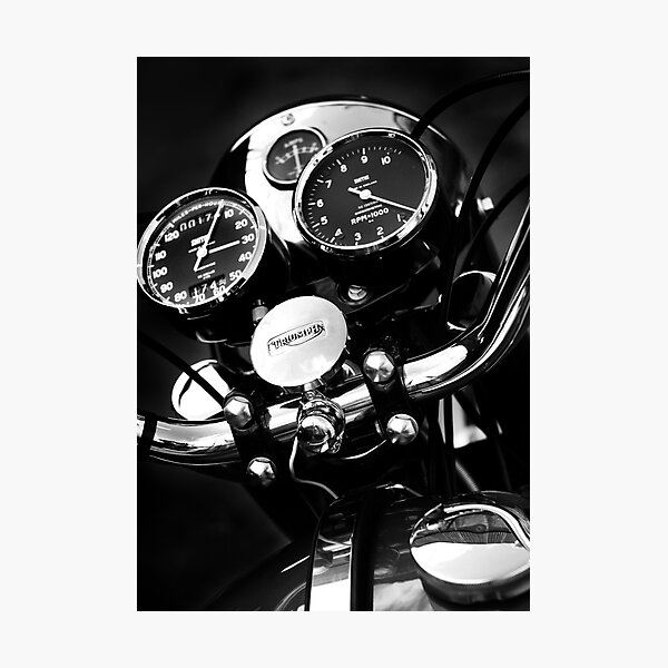 The Classic British Motorcycle Photographic Print