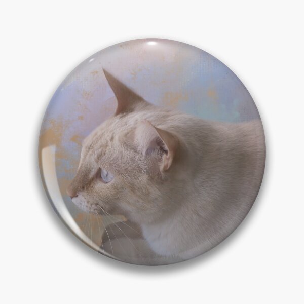 Item preview, Red Point Siamese Cat with Blue Eyes Three designed and sold by Elisabeth Lucas.