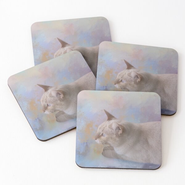 Item preview, Red Point Siamese Cat with Blue Eyes Three designed and sold by Elisabeth Lucas.