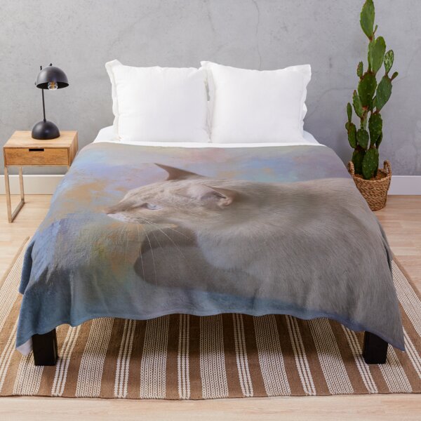 Item preview, Red Point Siamese Cat with Blue Eyes Three designed and sold by Elisabeth Lucas.
