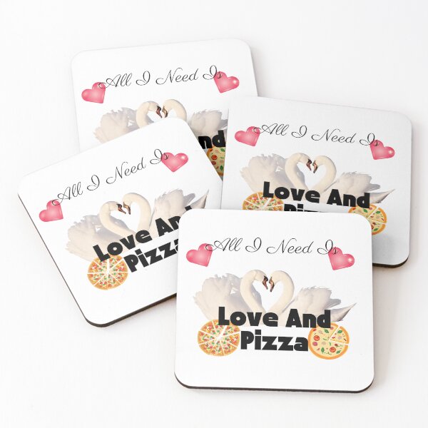 Item preview, Pizza  And  Love  I Need Them Both The Ultimate Pleasure designed and sold by Darlene Douglas-Jackson.