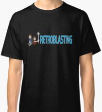 RetroBlasting Logo Dark Classic T-Shirt