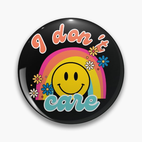 Item preview, I don't care designed and sold by CreativeLevelUp.