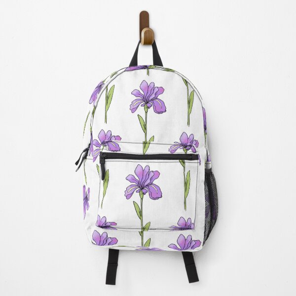 Item preview, Purple Iris Flower, February Birthday Flower designed and sold by Digi Artworks Store.