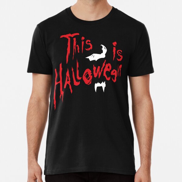 This is Halloween Typography Design Premium T-Shirt