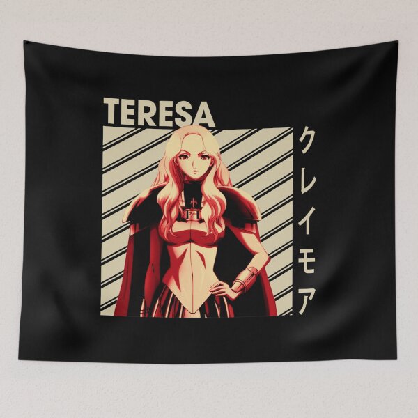 Item preview, TERESA - Claymore Japanese Manga Gift Fan designed and sold by GarMillers.