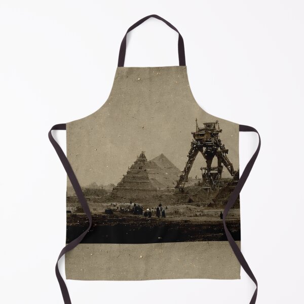 Aperçu de l'œuvre Les pyramides en construction créée et vendue par Zestpond.