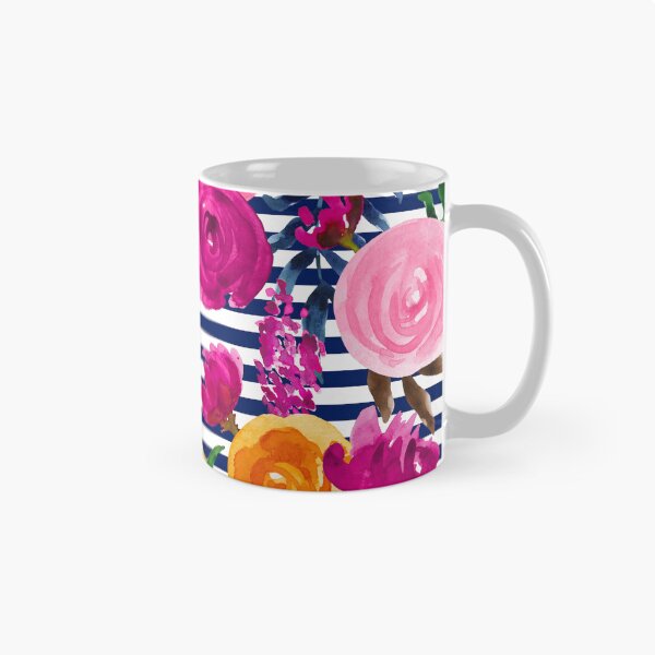 Item preview, Floral Stripes designed and sold by Meliafroggy.