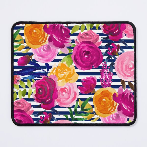Item preview, Floral Stripes designed and sold by Meliafroggy.