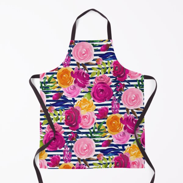 Item preview, Floral Stripes designed and sold by Meliafroggy.