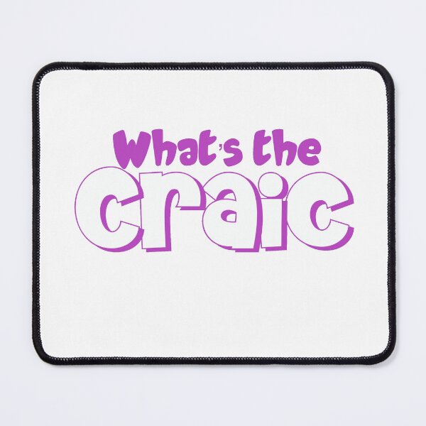 Item preview, What’s the Craic in pink designed and sold by Haiii-Designs.