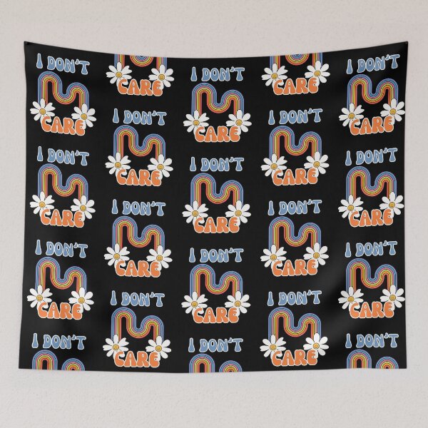 Item preview, I don't care designed and sold by CreativeLevelUp.