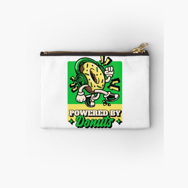 Item preview, Powered by Donuts - funny morning designed and sold by hardscuffle.