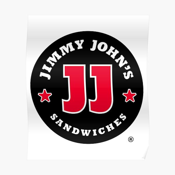 "design jimmy john's restaurant logo" Poster for Sale by