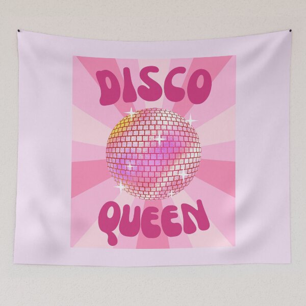 Item preview, Disco Queen Disco Ball For Retro Disco lovers And 70s Groovy As A Retro Disco designed and sold by Funwithmusic.
