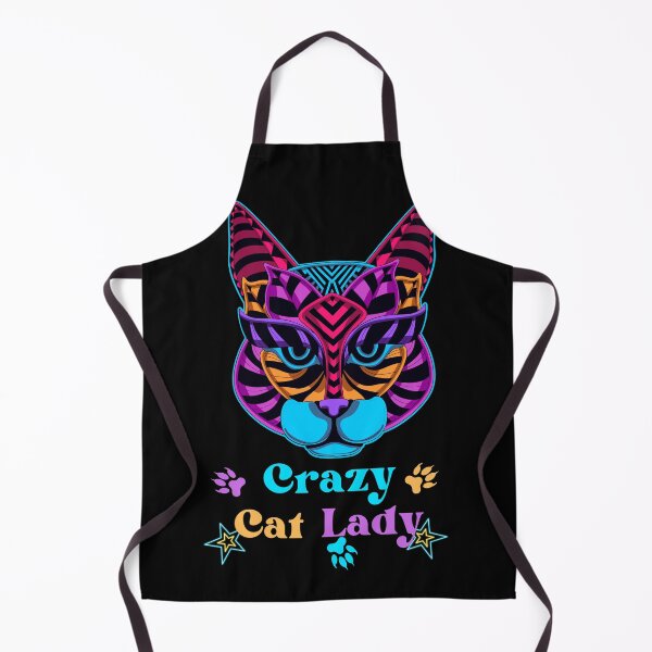 Item preview, Crazy Cat Lady Illustrated Digital Design designed and sold by mangaworldart.