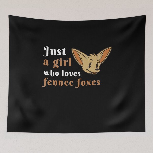 Item preview, Just a girl who loves fennel foxes designed and sold by We Grow.