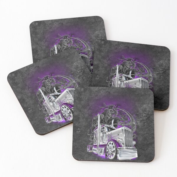 Item preview, Trucker Stay Low Dead watercolor designed and sold by UllrichRupp.