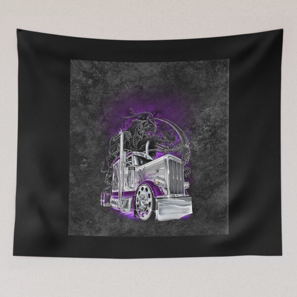 Item preview, Trucker Stay Low Dead watercolor designed and sold by UllrichRupp.