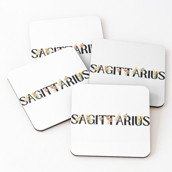 Item preview, Floral Sagittarius Zodiac Sign designed and sold by Hellofriendco.