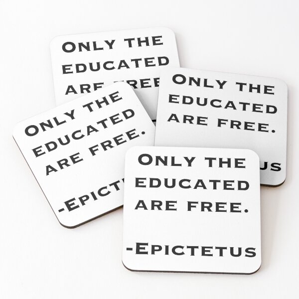 Item preview, Education Stoic Quote from Epictetus  designed and sold by DMcK Designs.